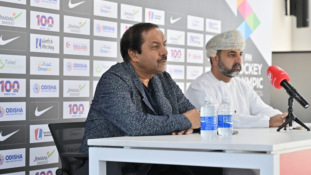 FIH President addresses media ahead of the FIH Hockey Olympic Qualifier