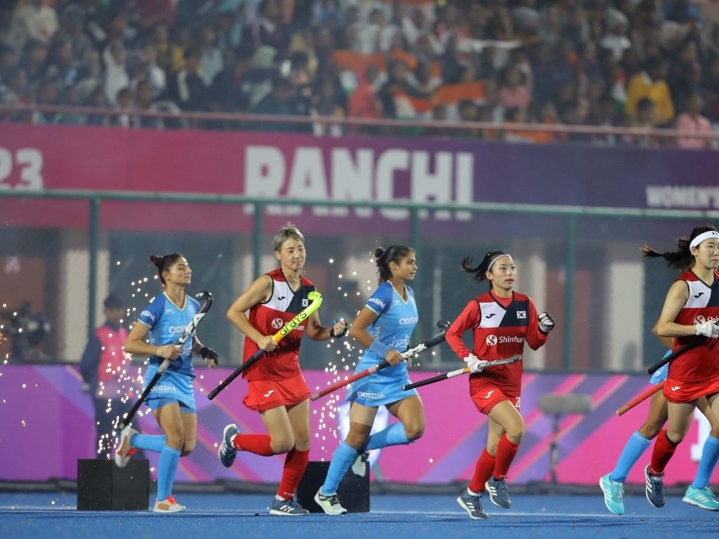 Jharkhand Womens Asian Champions Trophy Ranchi 2023 India clinches fifth consecutive win, finishes league stage at number one