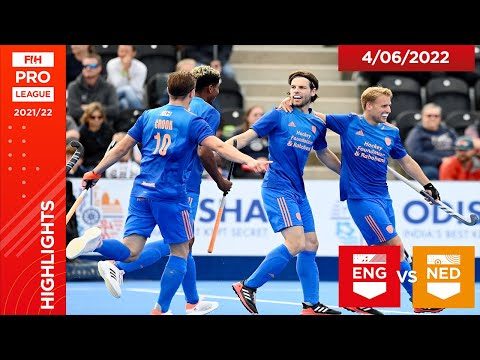 FIH Hockey Pro League Season 3: England vs Netherlands (Game 2) -  highlights 
